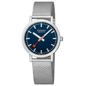Mondaine Classic 36mm cadran vert