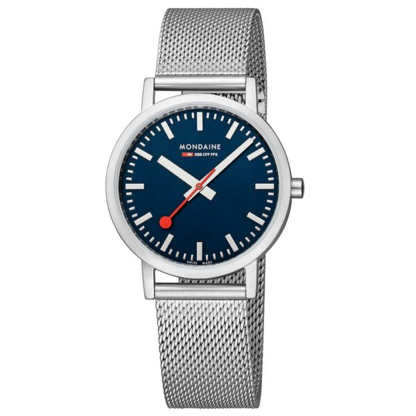 Mondaine Classic 36mm cadran vert