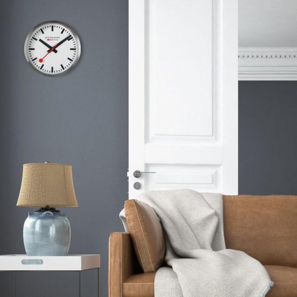 Horloge murale Mondaine 25 cm – Image 4