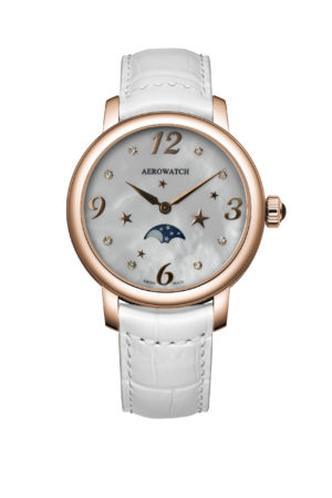 Aerowatch dame cadran nacre et diamants