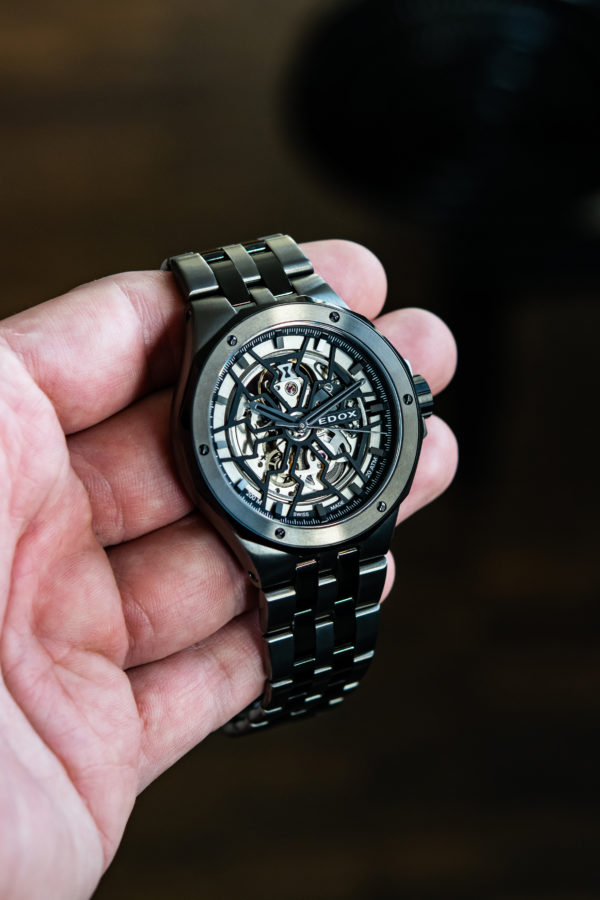 Edox Delfin Mecano noire et grise – Image 3