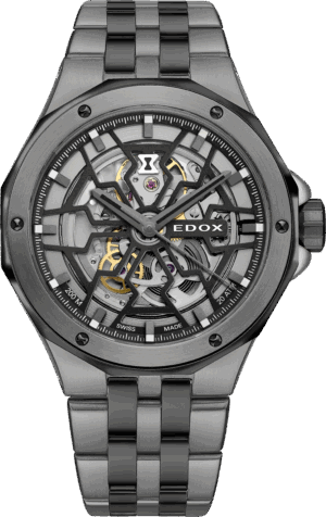 Edox Delfin Mecano noire et grise