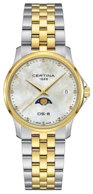 Certina DS 8 bico cadran nacre