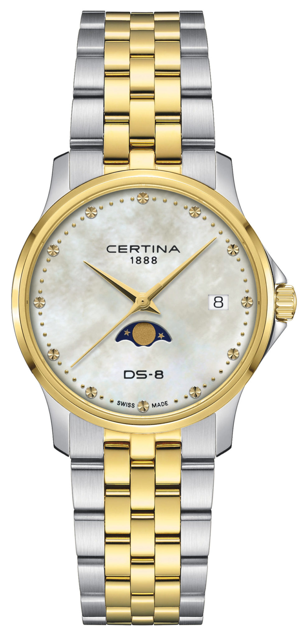 Certina DS 8 bico cadran nacre