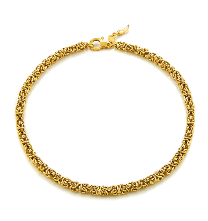 Collier Mailles Byzantines Giovanni Raspini doré