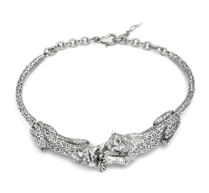 Collier Léopards Giovanni Raspini