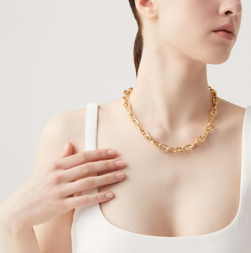 Collier Maille De Mer Giovanni Raspini doré – Image 2