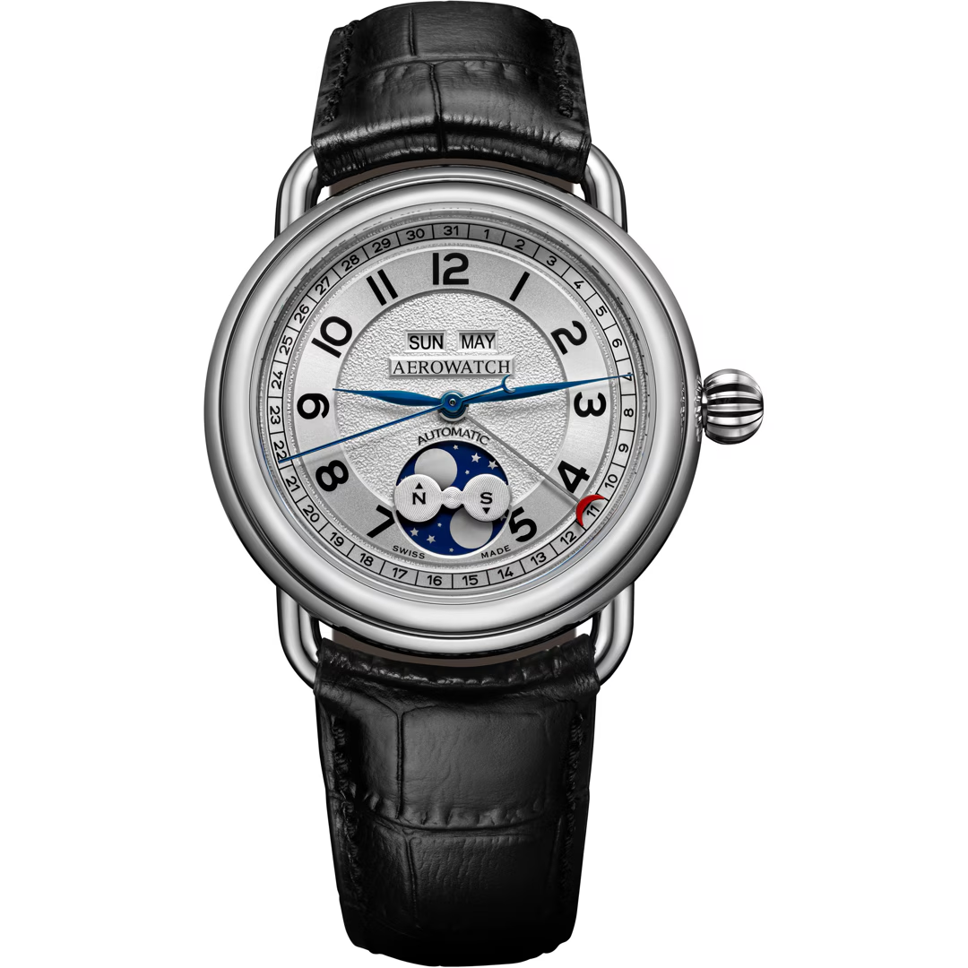 Aerowatch 1942 Calendrier Complet Automatique